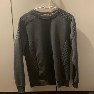 Gray pullover sweater
